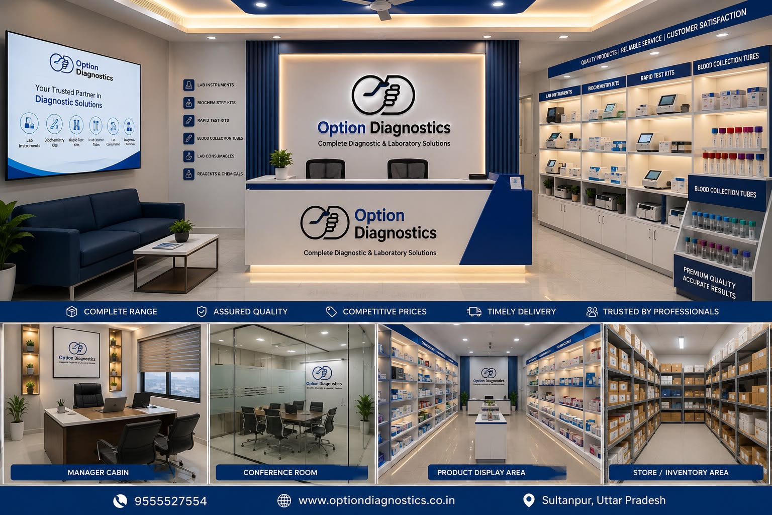 OPTION DIAGNOSTICS SUPPLY - diagnostic supply team in Sultanpur